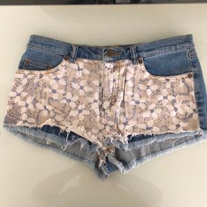 RVCA Jean shorts